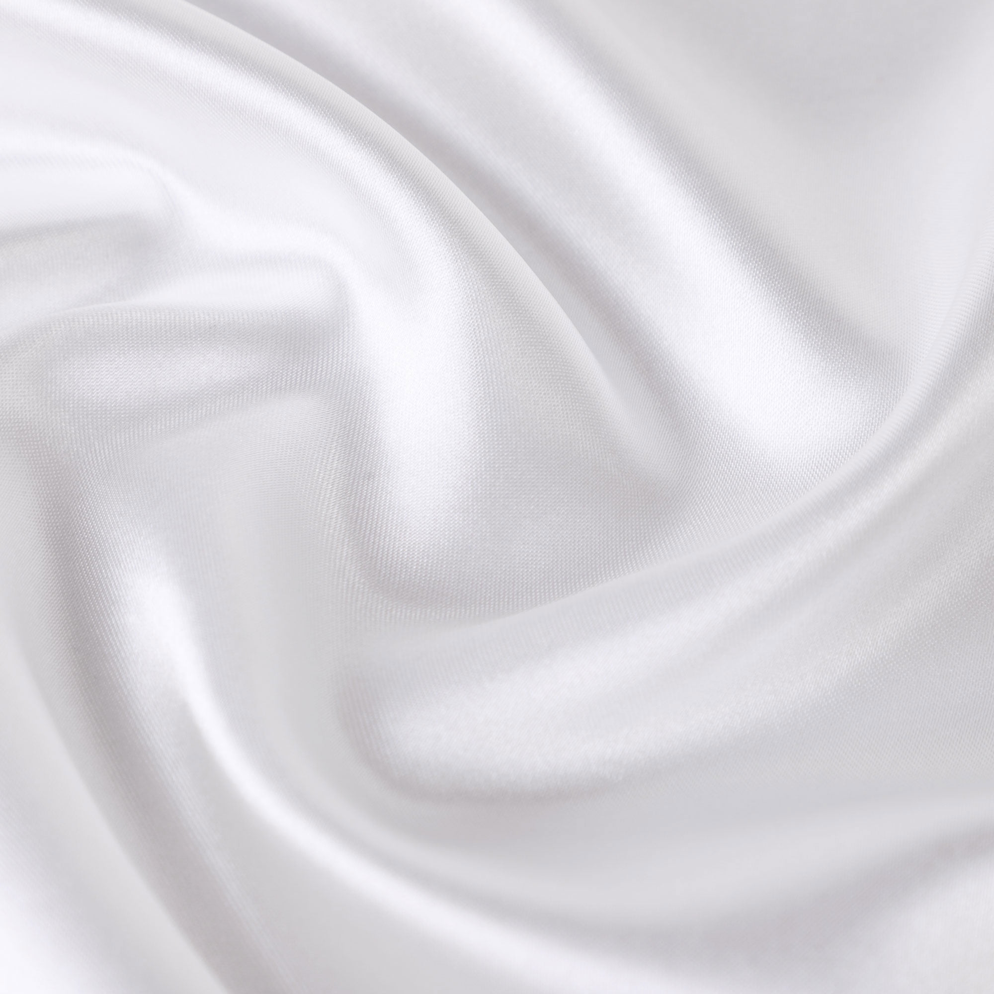 Unique Bargains Zipper Closure 1 PC Satin Body Pillowcases White 20"x60"