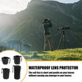 thumbnail image 4 of Pebbuoy Neoprene Lens Bag DSLR Camera Lens Pouch Waterproof Shockproof Waist Bag Lens Holder Cylinder with Internal Fur Protection Camera Lens Storage Bag, 4 of 7