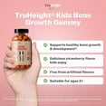 thumbnail image 2 of TruHeight Kids Bone Growth Gummies (Strawberry, Ages 2+) Tall Nutrition for Natural Growth for Kids & Toddlers - Vitamin D, Calcium, K, Magnesium Multivitamin, Bone Strength Vitamins, D3 K2, Taller, 2 of 7