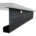 thumbnail image 3 of Lorell LLR60815 Metal Modesty Panel for 72 in. Tabletop, Black, 3 of 7