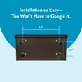 thumbnail image 3 of Wayland Wall Mount Mailbox Rubbed Bronze, 3 of 10