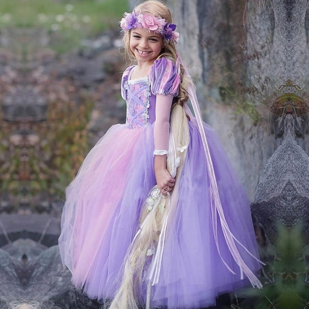 IBTOM CASTLE Girls Princess Dress Fancy Dress up Halloween