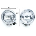 thumbnail image 4 of Krator Custom Chrome Passing Fog Auxiliary Light Compatible with Victory Hammer 8-Ball, 4 of 5