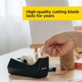 thumbnail image 5 of Scotch C-38 Desktop Tape Dispenser, Black, 1-Inch Core, Weighted Non-Skid Base, 5 of 9