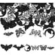 thumbnail image 1 of 30 colgantes de murciélago, polilla y mariposa en 6 estilos diferentes, de aleación esmaltada, estilo gótico, con forma de luna., 1 of 5
