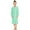 Green, variant on Uccdo Teens Big Girls Cotton Nightgown Long Sleeve Pajamas Sleepshirts Dress Sleepwear Loose Fit 5-14 Years