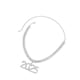 thumbnail image 1 of Collar de mujer, collar de diamantes de imitación 2025, collar gargantilla, cadena de cuello brillante para Plata, 1 of 9