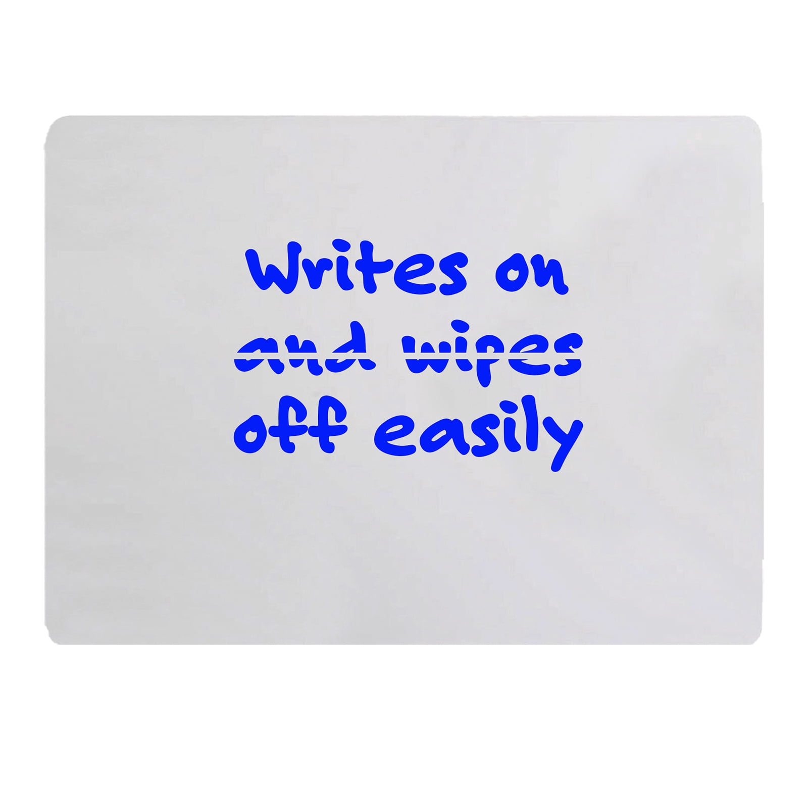 Flipside Products Two-Sided Dry Erase Board, 5" x 7", White, Pack of 12