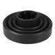 thumbnail image 3 of Difusor para secador de pelo con diseño plegable para viajes, capucha de silicona universal para cabello rizado – Negro, 3 of 5