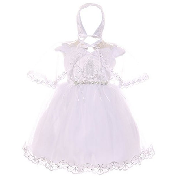 Baby dress and bonnet set deals