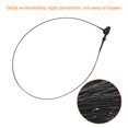 thumbnail image 4 of Unique Bargains Snap Lock Pins Loop Price Tag Fastener Plastic Tags Ties black 7 inch 1000pcs, 4 of 5