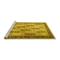 thumbnail image 2 of Ahgly Company Machine Washable Indoor Rectangle Persian Yellow Traditional Area Rugs, 7' x 10', 2 of 4