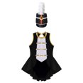 thumbnail image 3 of Yruioon Kids Girls Circus Ringmaster Costume Cosplay Carnival Halloween Party Dance Leotard with Black 10, 3 of 7