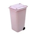 thumbnail image 1 of Papelera para escritorio, bote de basura con ruedas, Mini bote de basura para cocina, cubo de basura para escritorio, Mini cubo de basura para escritorio, Mini escritorio, 1 of 5