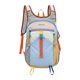 thumbnail image 2 of Mochila de senderismo, mochila de viaje, mochila de día, bolsa de montañismo ligera para montañismo Blanco Azul, 2 of 9