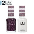 thumbnail image 2 of DND Gel Nail Polish & Nail Lacquer Set Soak Off Duo Set - #409 Grape Field Star, 0.5 oz, 2 of 4
