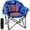 XXXL Blue-2 Person, variant on Slsy Heated Camping Chair Oversized, XL Heated Chair Outdoor Sports, 3 Heating Levels Adjustable Camping Chairs for Adults with Storage Bag, Folding Outdoor Chair