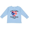 thumbnail image 3 of Inktastic Just a Little Puerto Rican Boys or Girls Long Sleeve Toddler T-Shirt, 3 of 5