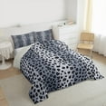 thumbnail image 3 of Castle Fairy Teens Leopard Print 3 Pieces Queen Comforter Set,Abstract Gradient Ultra Soft Bedding Sets,Animal Print Bedding Comforter Set,Ultra Soft Home Decor, 3 of 8