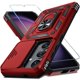 thumbnail image 1 of Funda para teléfono Janmitta compatible con Samsung Galaxy S25/S24, color rojo, 1 of 8
