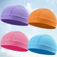 thumbnail image 6 of Fairnull Running Hat Super Absorbent Breathable Elastic Soft Quick-drying Sun Protection Mesh Fabric Windproof Small Riding Hat Outdoors Accessory, 6 of 11