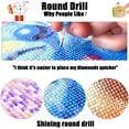 thumbnail image 7 of 2 blind box DIY 5D Diamond Digital Painting Kit Crystal Rhinestone Embroidery Cross-stitch artwork Crafts Canvas wall decoration Birthday gift 12 X 16 inches, 7 of 7