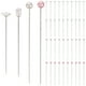 thumbnail image 1 of 200 alfileres de costura decorativos para banquetes de flores de boda, alfileres rectos, alfileres de costura únicos, 1 of 6