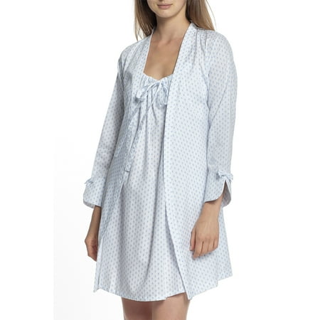 

P.Jamas Wovens Minitulips Short Robe 343235