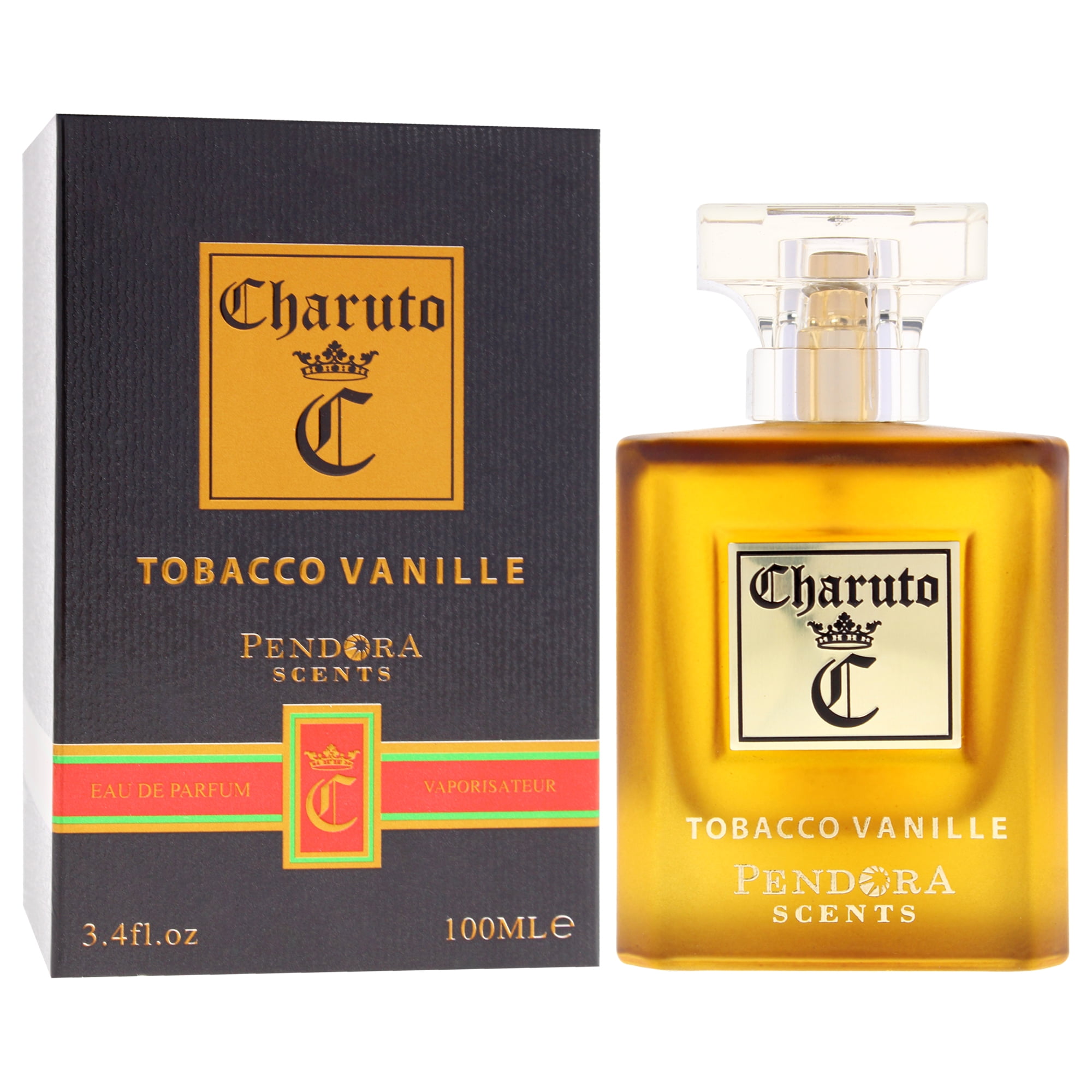 香水(ユニセックス) CHARUTO TOBACCO VANILLE Pendora Paris Corner Charuto Tobacco Vanille Unisex EDP Spray, 3.4 oz