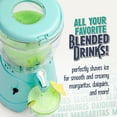 thumbnail image 6 of Nostalgia 128 oz Portable Margarita Maker and Slushie Machine with Easy-Flow Spout, Aqua, 6 of 8