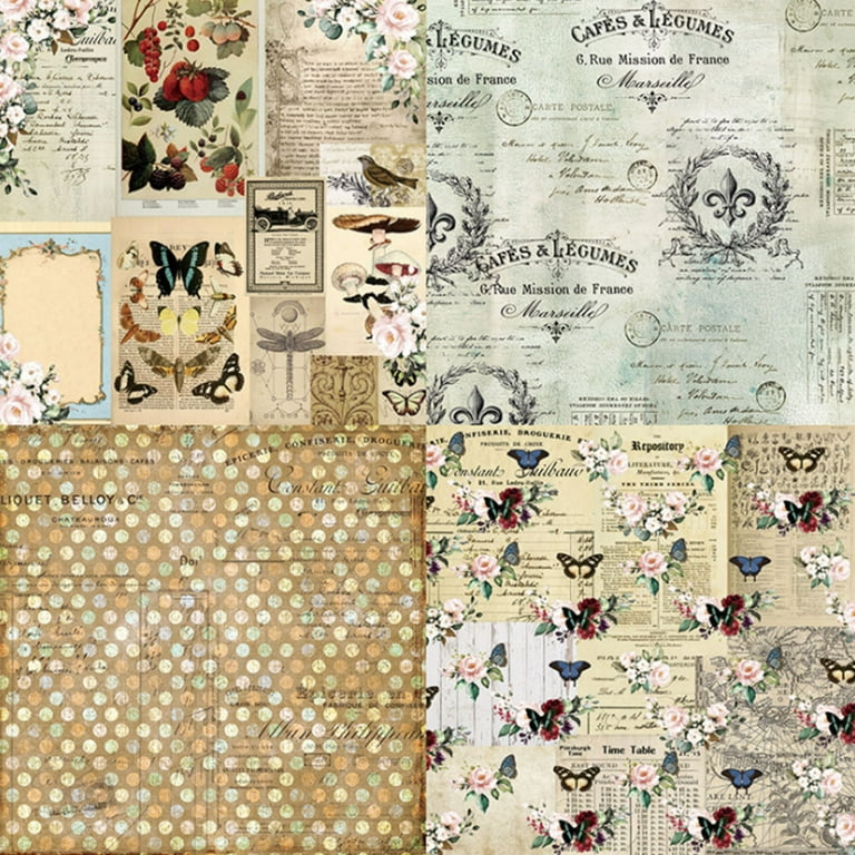 240pcs Vintage Scrapbook Stickers for Journaling - Industrial Age Stickers Aesthetic Art Junk Journal Planner Stickers Scrapbook Paper Scrapbooking