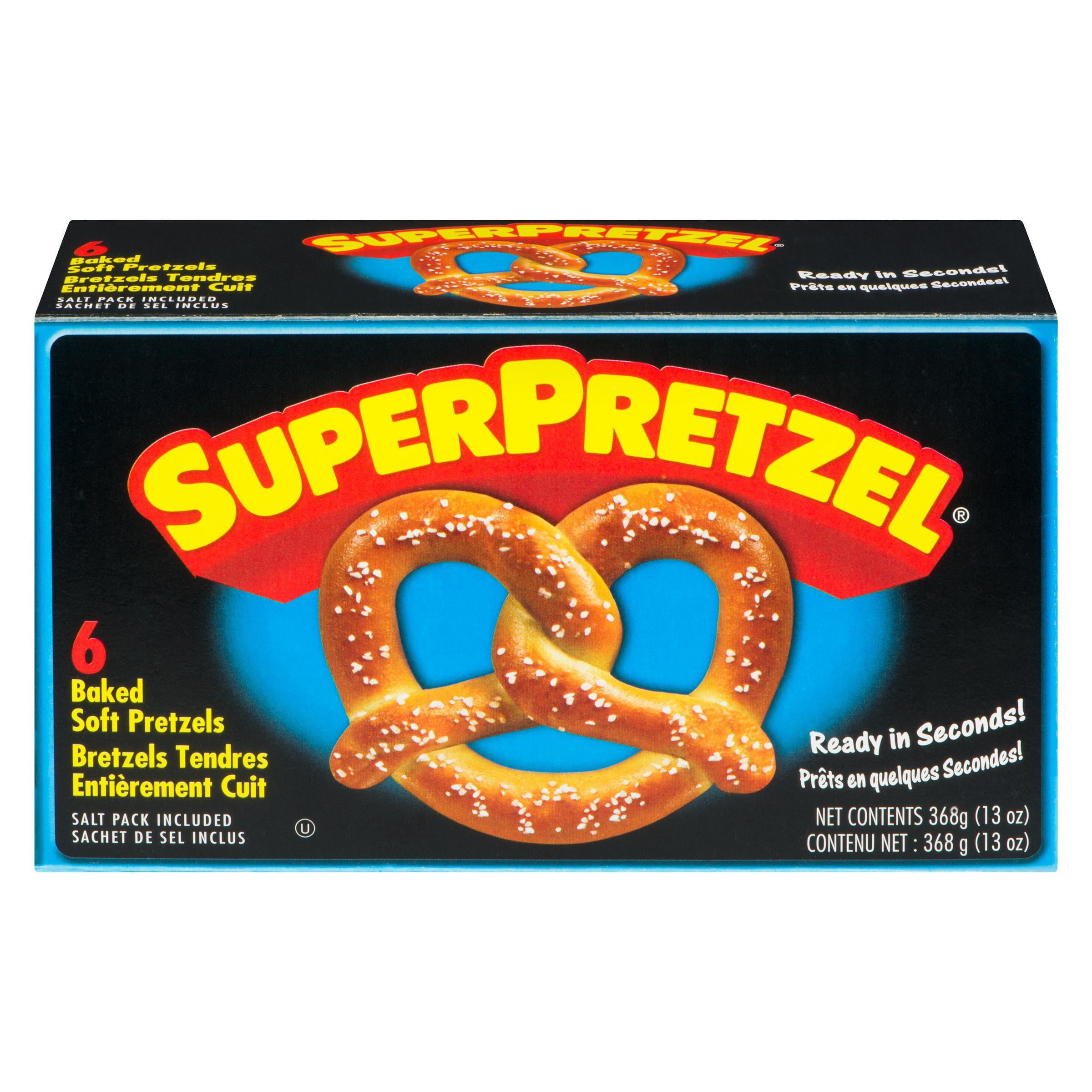 SuperPretzels Superprezels Fully Baked Soft Pretzels - Walmart.ca