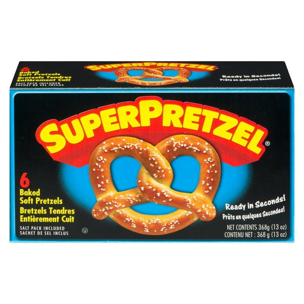 SuperPretzels Superprezels Fully Baked Soft Pretzels Walmart.ca