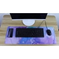 thumbnail image 6 of Marble Texture Gaming Mouse Pad XL, Extended Large Full Desk Mousepad 31.5x11.8 Inch, Waterproof Big with Stitched Edge, Non-Slip Long Keyboard Mat for Office & Home , X-Large, 6 of 6