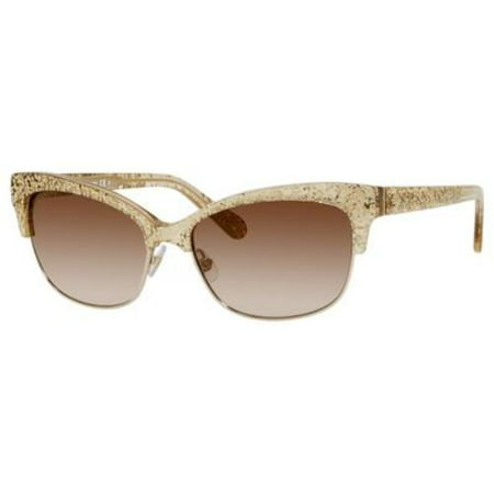 KATE SPADE Sunglasses SHIRA/S 0W51 Gold Glitter 55MM