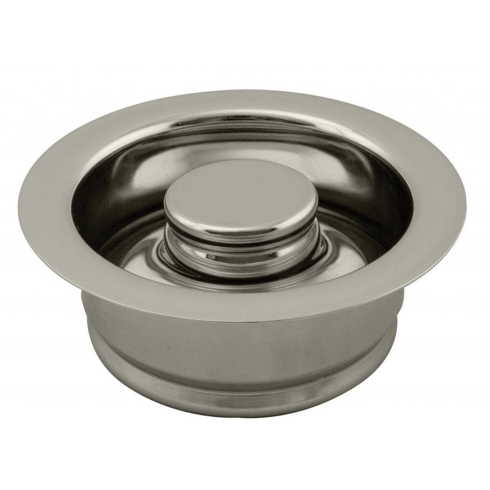 InSinkErator Style Disposal Flange and Stopper in Polished Nickel