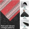 thumbnail image 3 of Red Christmas Striped Pattern Kitchen Rugs Sets Of 3,Kitchen Runner Rugs Non Skid Washable,Decorative Kitchen Floor Mats for Kitchen,Sink,Laundry,17"x30"+ 17"x47" + 17"x59", 3 of 6