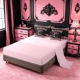thumbnail image 3 of meiyoeat Cheetah Pattern Monogrammed C 7-Piece Twin Bedding Sets For Kids,Pink Leopard Print Bow Bedding Comforter Set For Girls,pink Reversible, 3 of 7