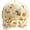 Yellow, variant on Botanical Print Breathable Garden Hat for Women Adjustable Outdoor Sun Cap