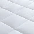 thumbnail image 2 of Cotton Loft Life 100 Cotton Soft Mattress Pad with Eco Friendly BioFill Made from Natural Corn Fiber and Recycled Polyester Twin White, 2 of 4