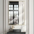 thumbnail image 3 of Head West Rectangular Thin Metal Frame Decorative Modern Wall Accent Mirror - 24" x 36", 3 of 7