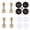B, variant on Handmade Wood Handle Stamps Ideal For Scrapbooking Decoration
