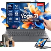 Lenovo Yoga 7i 16" Touchscreen Laptop, Intel Ultra 5 226V, 16GB LPDDR5X, 512GB SSD, Backlit KB, Wi-Fi 7, Windows 11 Pro