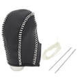 thumbnail image 1 of Ofertas Únicas 1 Pc Cubierta de Pomo de Cambio de Marcha para Subaru Forester 2014-2017 Protector de Mango de Cambio Negro Beige Cuero Sintético, 1 of 1