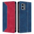 thumbnail image 1 of Funda FOXDOCK para Motorola Moto G 5G 2023 de Cuero Premium Bicolor con Ranuras RFID, Carcasa Tipo Billetera Antigolpes y Soporte Plegable, 1 of 6