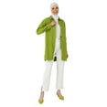 thumbnail image 2 of Green - Point Collar - Tunic - Refka, 2 of 5