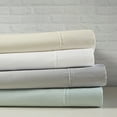 thumbnail image 2 of Beautyrest 400 Thread Count Wrinkle Resistant Cotton Sateen Sheet Set, off-White, Cal King, 2 of 9
