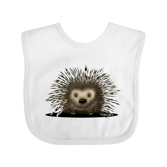 Inktastic Porcupine Boys or Girls Baby Bib
