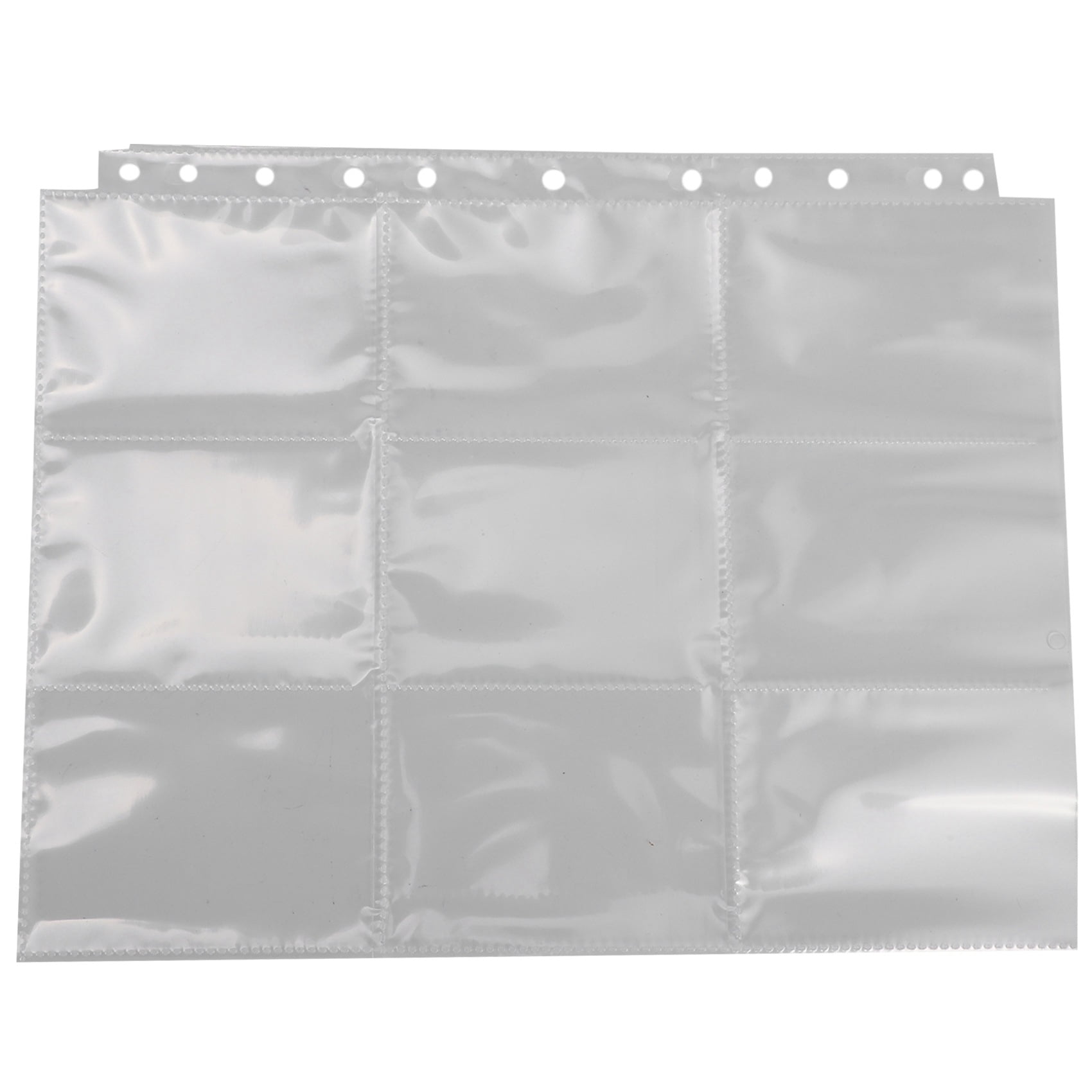 Nvanvmm Trading Card Sleeve Pages 50 Pack 9 Pocket Trading Card Storage