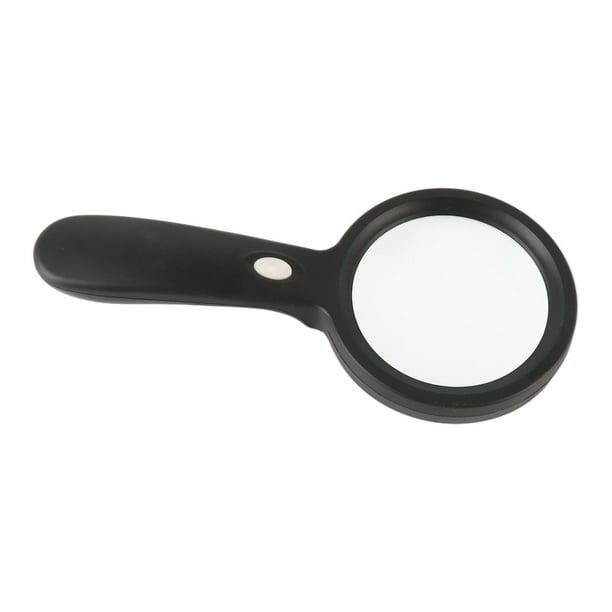 Handheld Magnifier, Ergonomic Handle Magnifying Glass 10X For